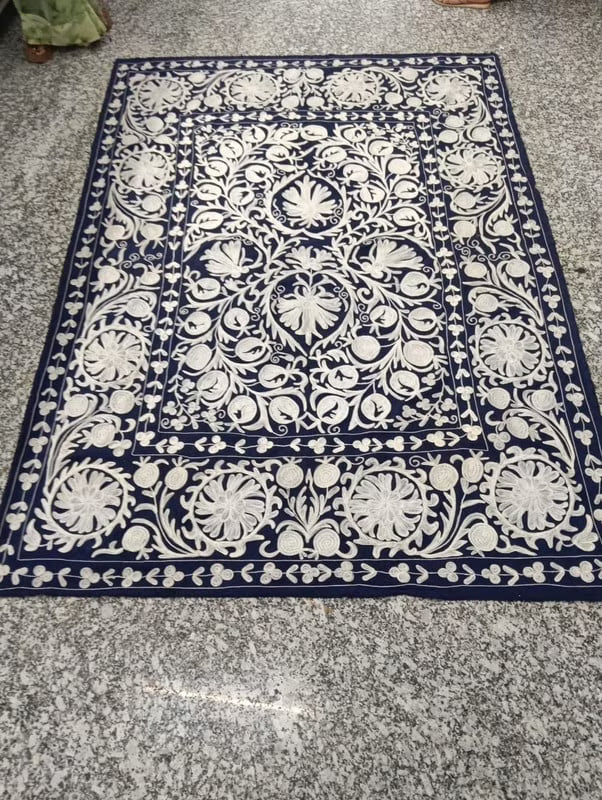 Floral Flat Sheet, Full/Queen E78565