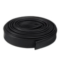 18mm Dia 33ft 4:1 Dual Wall Adhesive Lined Black Heat Shrink Tubing N33354