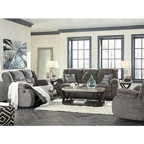 Dark Gray Manual Reclining Sofa G5256