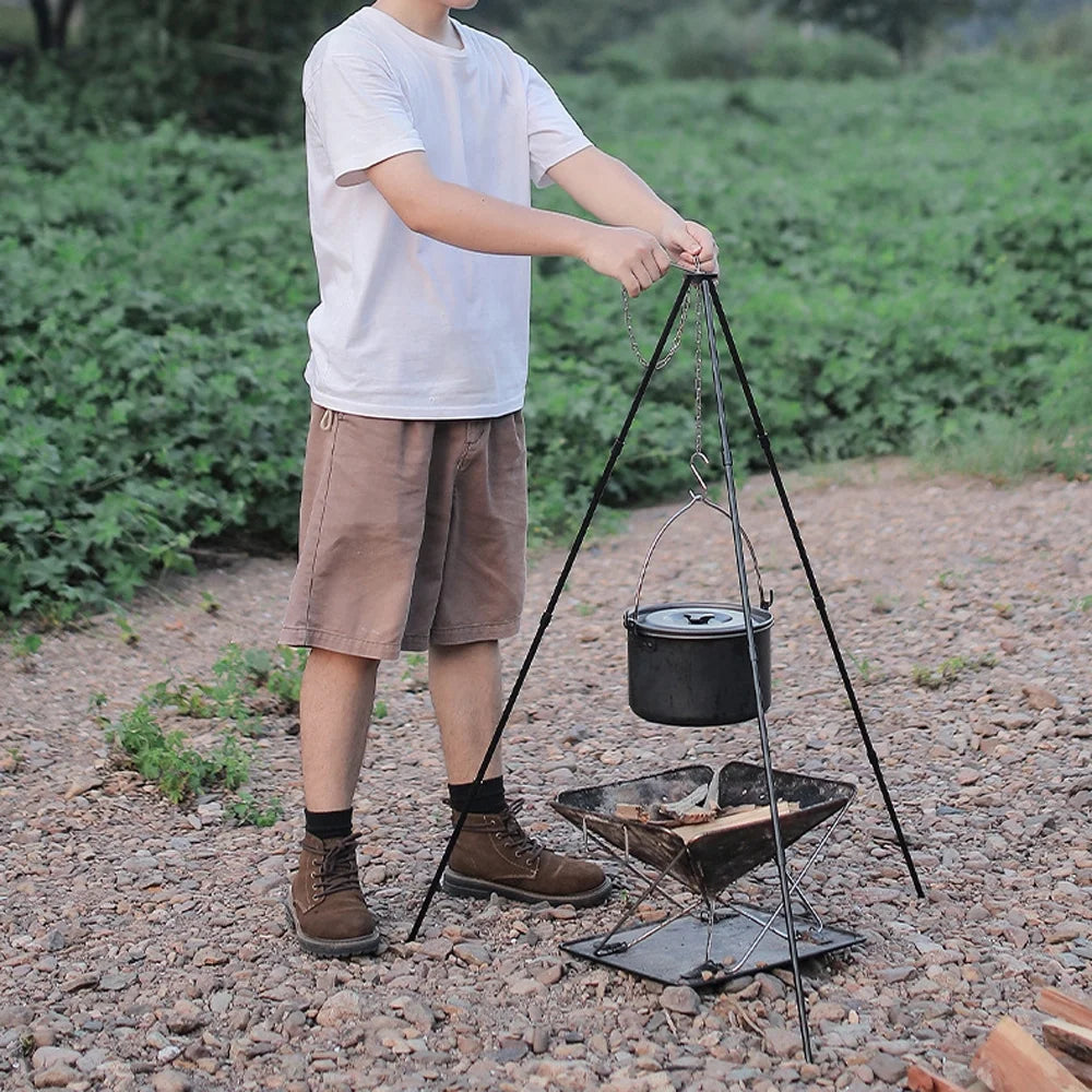 Portable Aluminum Alloy Pot Stand F7273