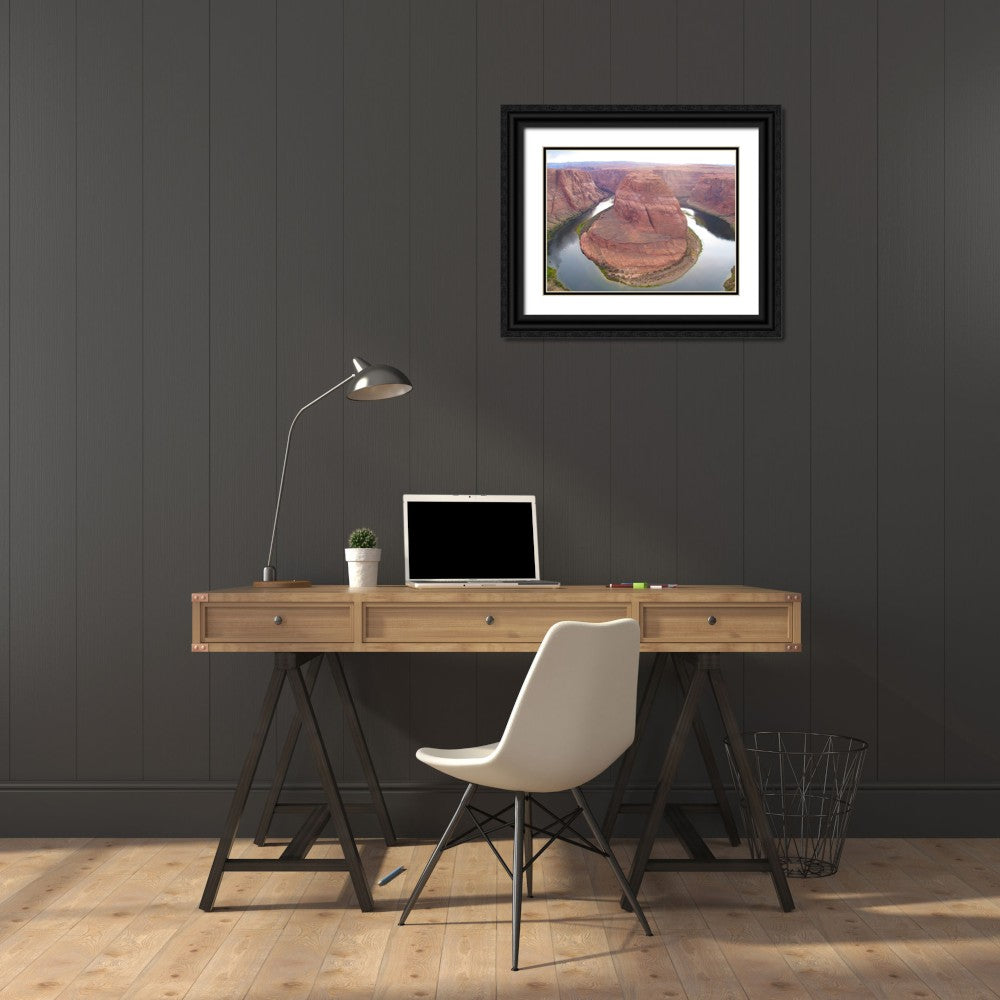 Black Ornate Wood Framed Museum Art Print F5356