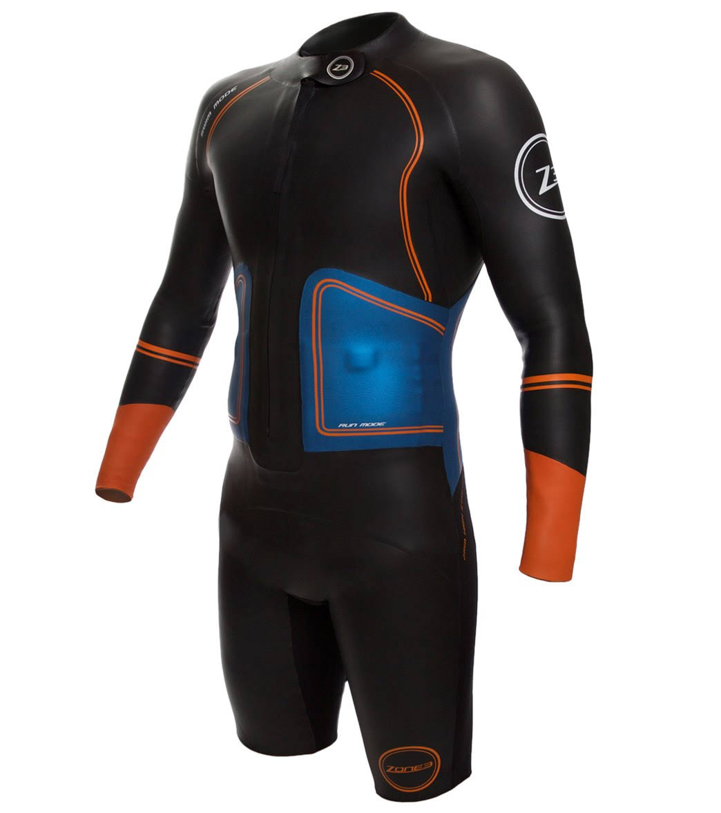Black Blue Orange 8mm Wetsuit O1822