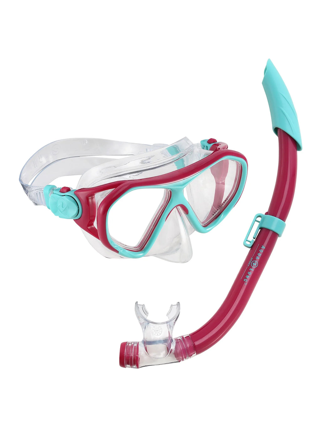 Kids Recreational Snorkeling Set Bright Pink / Turquoise M1250