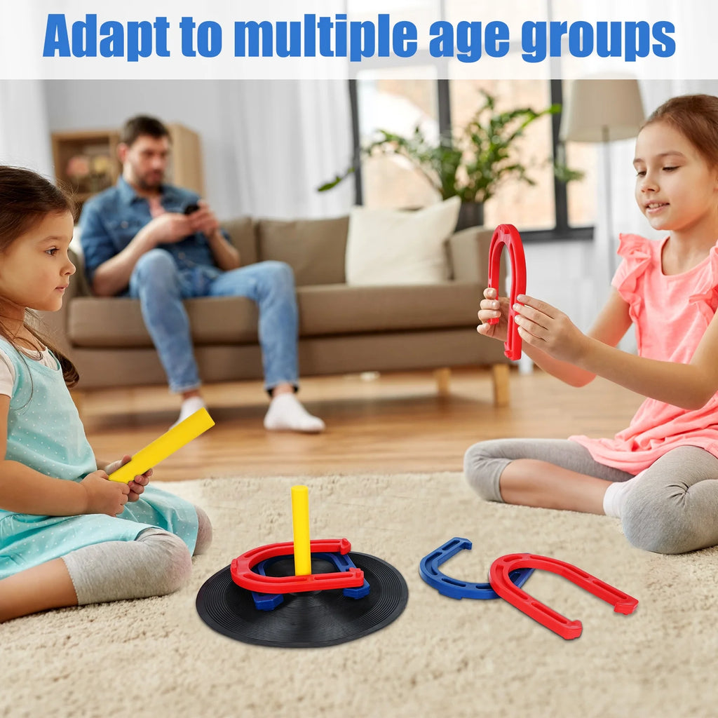 Rubber Horseshoes Game Set L354