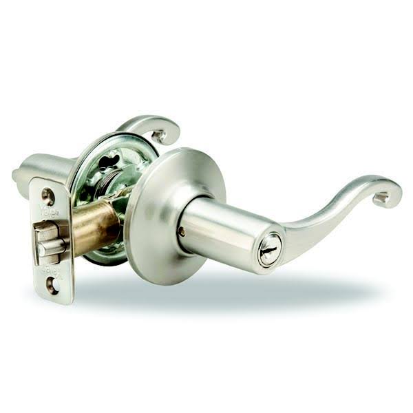 Satin Nickel Entry Door Lever C835244