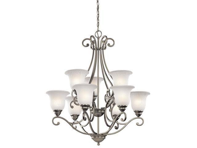 Brushed Nickel 9-Light Chandelier G945379