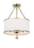 Antique Silver 3 Light Ceiling Mount L18862