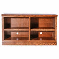 Mission TV Cart with Open Shelves Merlot Oak, 72 in. I324007