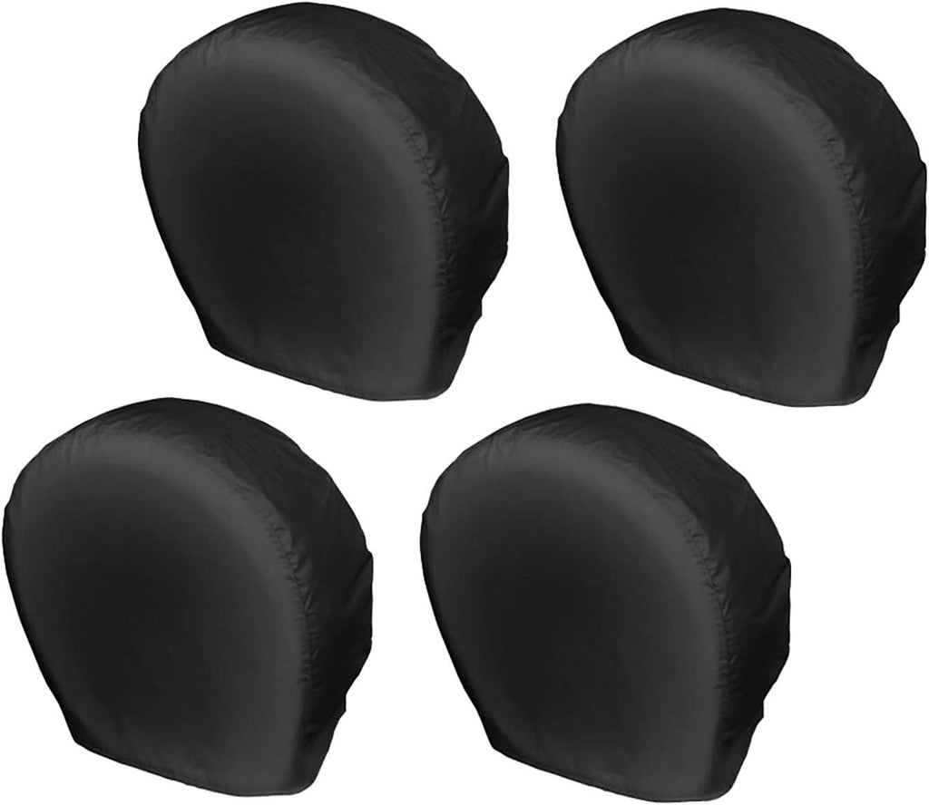 White Tire Covers 4 Pack for Truck SUV Trailer Camper RV F151