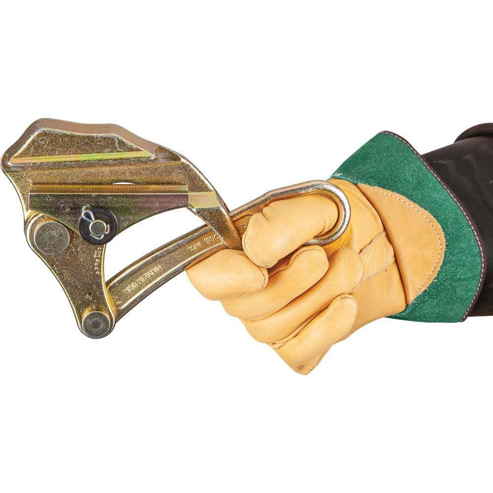 Parallel Jaw Grip for Guy Strand, EHS, Coated Cable T853