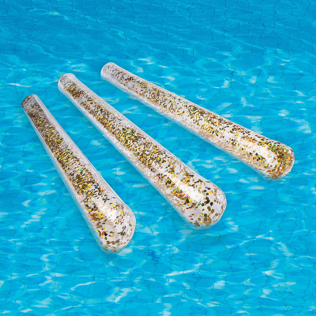 6 Pieces Glitter Pool Noodle I596