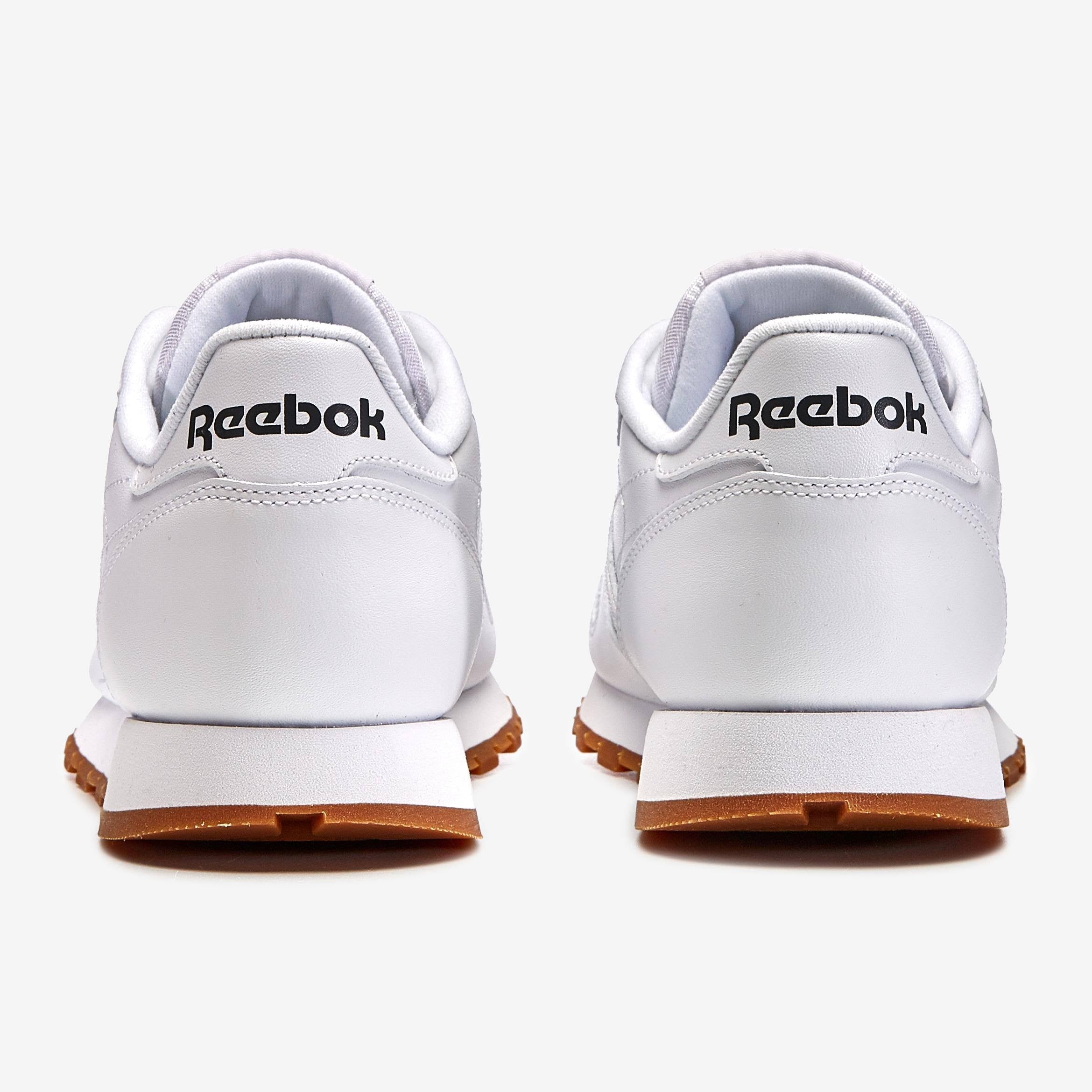 White Gum Leather Kids Shoes F300