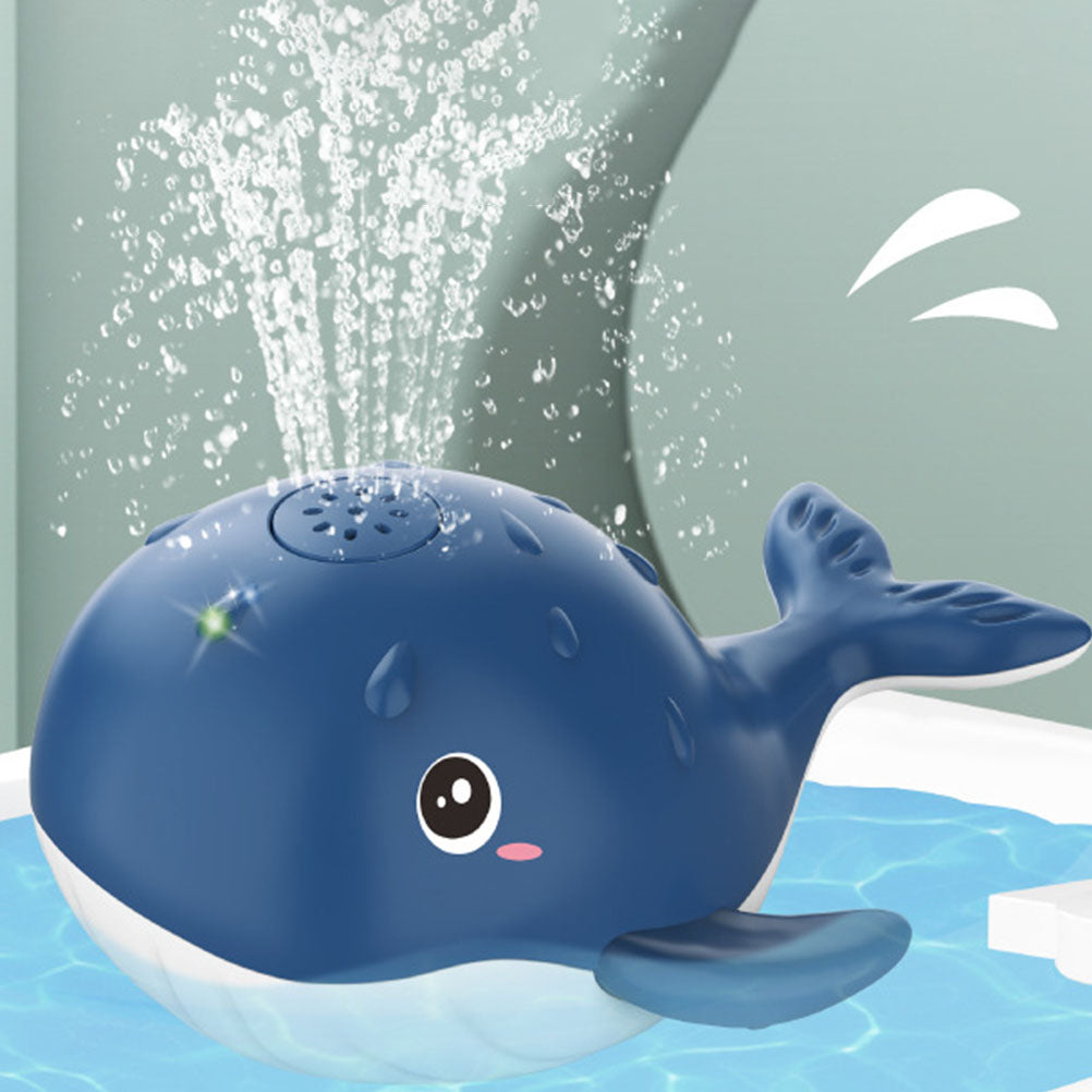 4 PCS Baby Bath Tub Shower Toys Spray Water Whale Toddler Z7274