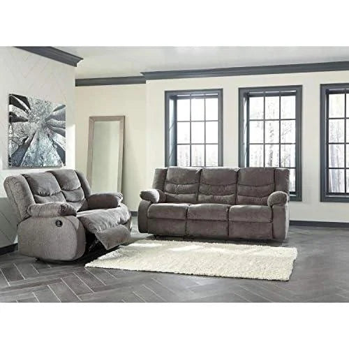 Dark Gray Manual Reclining Sofa G5256