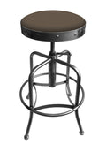 Industrial-Adjustable Stool with Clear Coat Finish L569290
