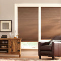 Mocha Cordless Blackout Cellular Shade 38 in. W x 64 in. L F442