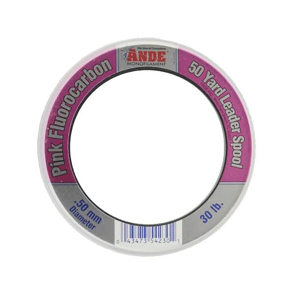 Fluorocarbon Leader Pink 80 50yd D8321