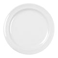 Black Stoneware Round Plate, Box of 36 N274