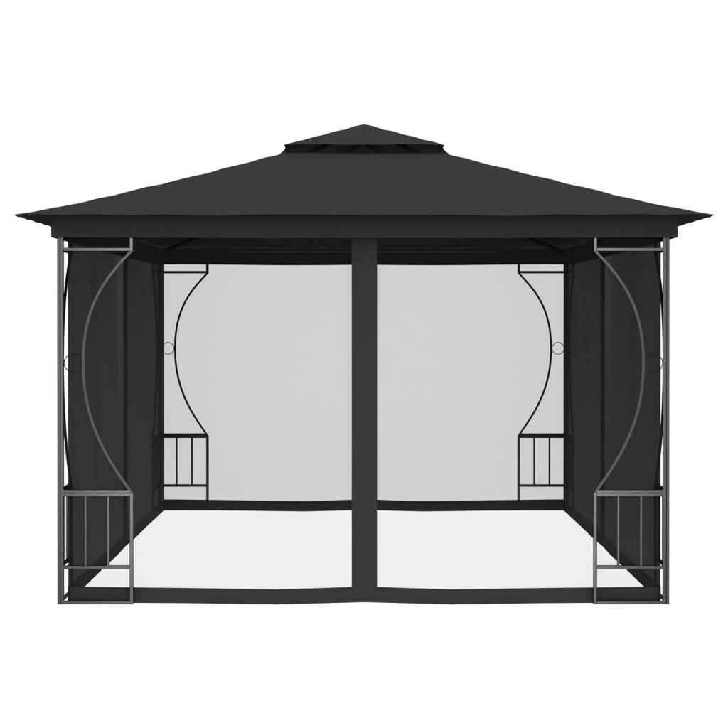 Anthracite Gazebo with Nets O465287