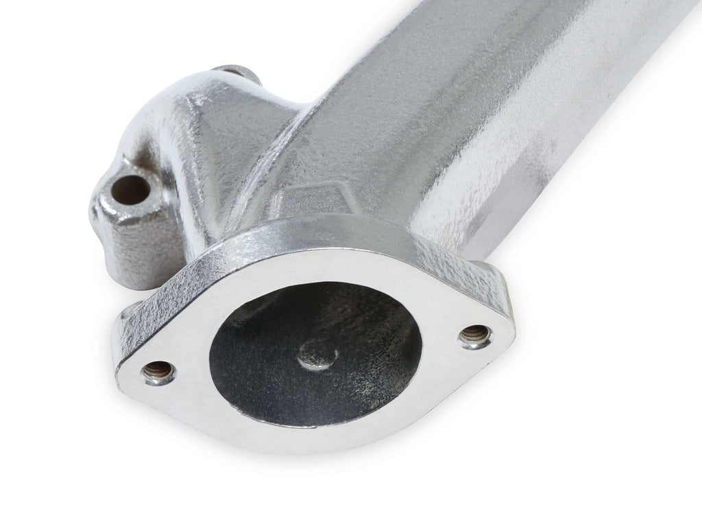 Cast Iron Exhaust Manifolds 2-1/2" Outlet Silver Ceramic Coated W1773