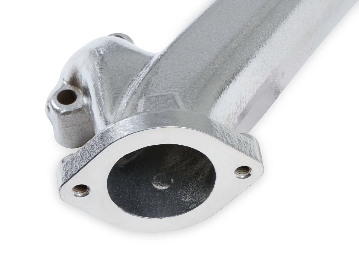 Cast Iron Exhaust Manifolds 2-1/2" Outlet Silver Ceramic Coated W1773
