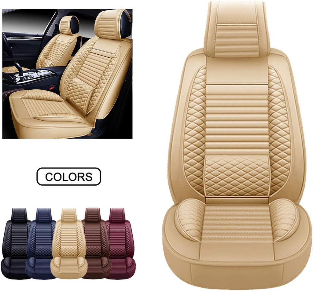 Leather Car Seat Covers Universal Fit Set L830070