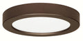 13.5W LED Round Flush Mount, 2700K Bronze V798508