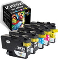 5-Pack Ink Cartridge for Brother Printer (2 BK, 1C, 1M, 1Y) Z909