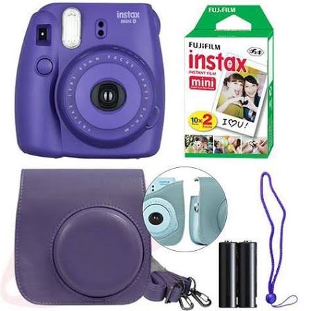 Hot Pink Instant Film Camera Kit Y603