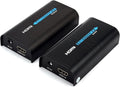 HDMI Extender Over Cat5e/6, RJ45 TX Sender and RX Receiver, Pack of 2 V900281