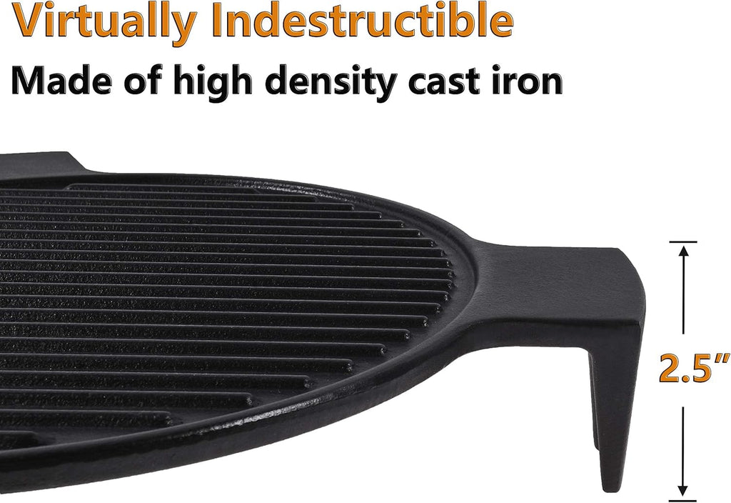 Cast Iron Plate Setter for 18 Inches Diameter Cooking Grills O542