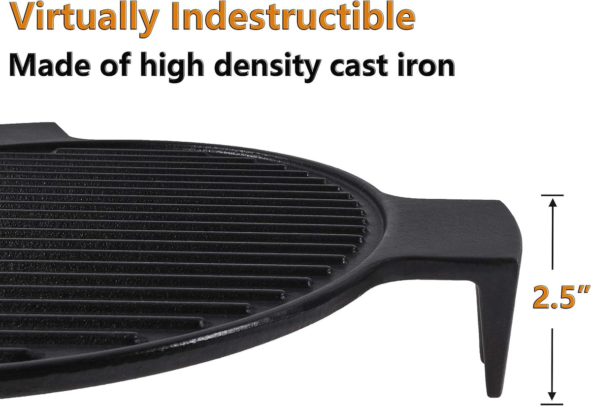 Cast Iron Plate Setter for 18 Inches Diameter Cooking Grills O542