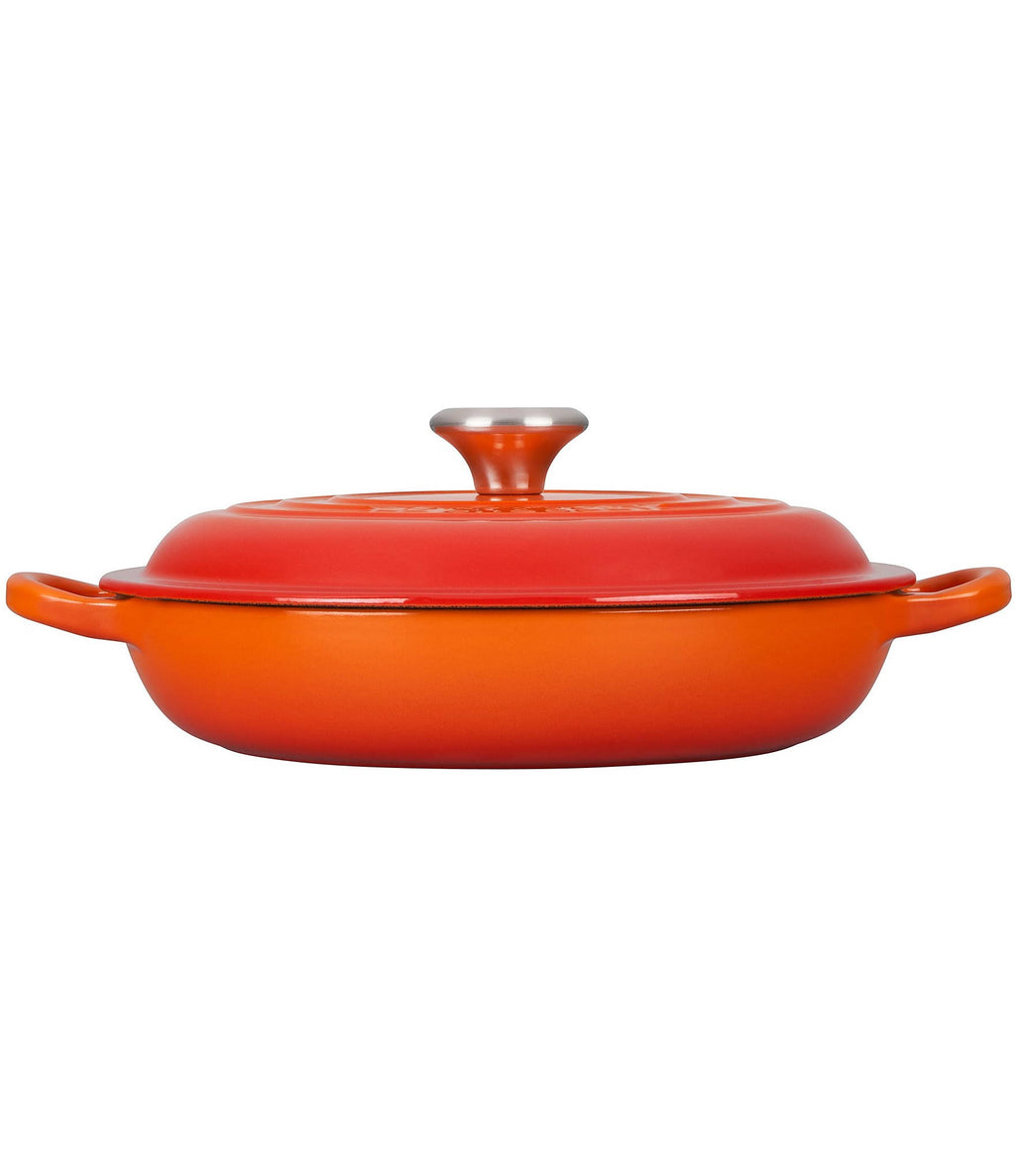 1.5-qt. Enameled Cast Iron Braiser U439