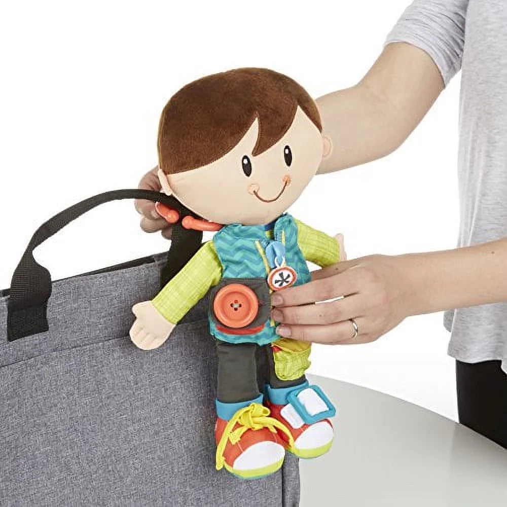 Playskool Dressy Kids Boy Activity Stuffed Doll Plush Toy X81447