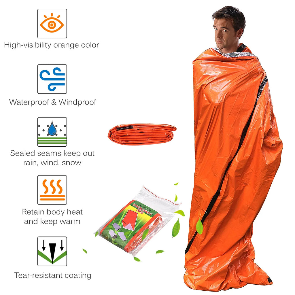 Outdoor Waterproof Thermal Raincoat Poncho Z911