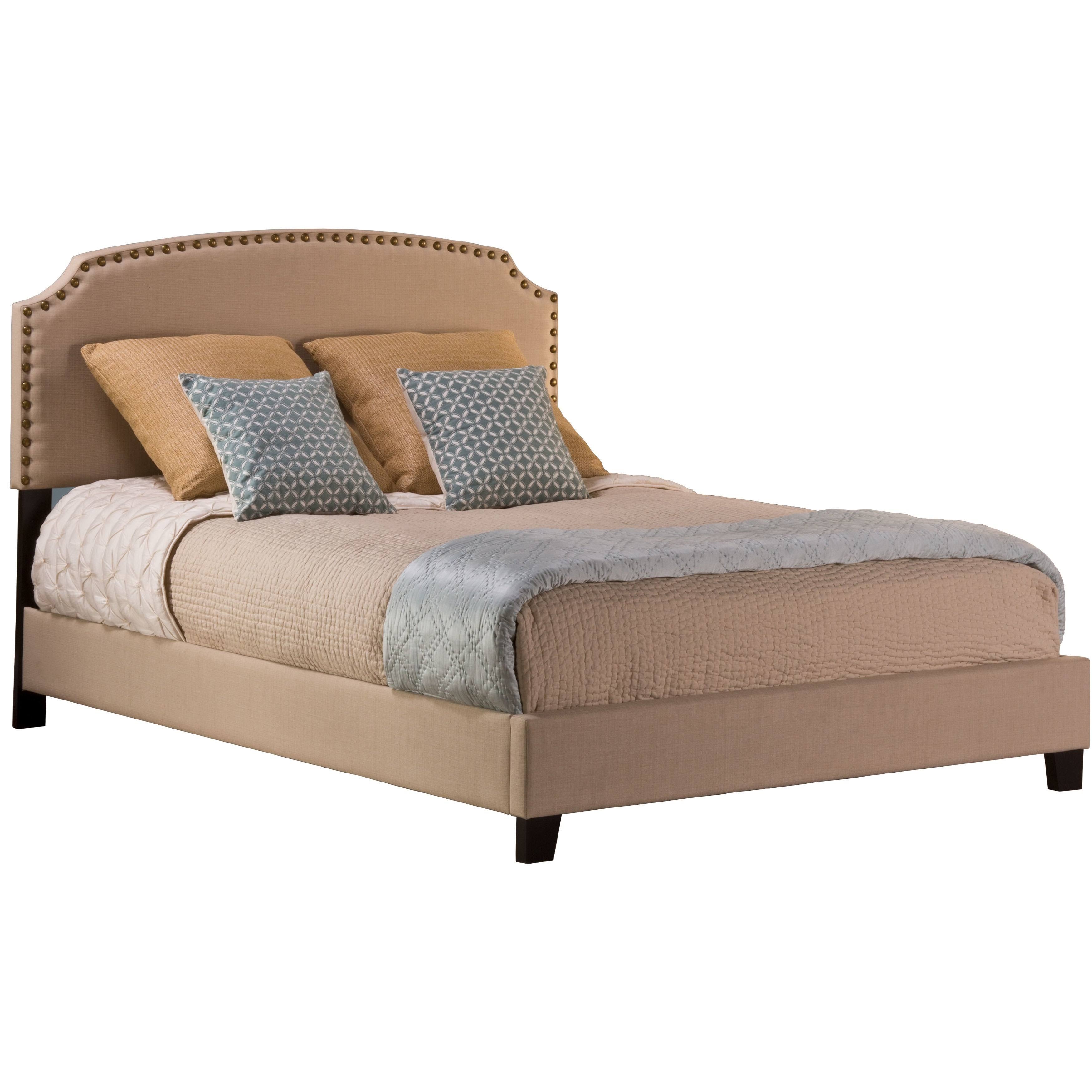 Cream Twin Bed with Rails J56372