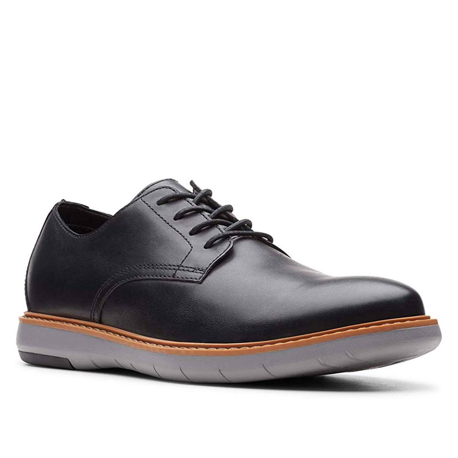 Clarks Draper Lace Black Leather Size 8.5 Medium W744
