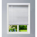 White Faux Wood Blinds C31892
