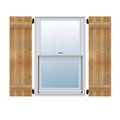 Rough Sawn Western Red Cedar Board-n-Batten Shutters (Per Pair) P120093