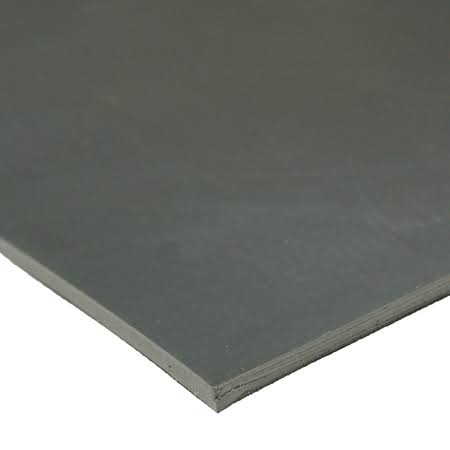 SBR Sheet 65A Gray 3/16 in x 36 in W x 48 in L Y842609