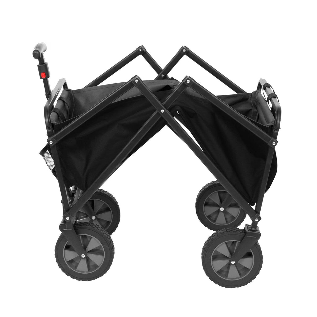 Heavy Duty Folding Utility Cart Black/Gray B519