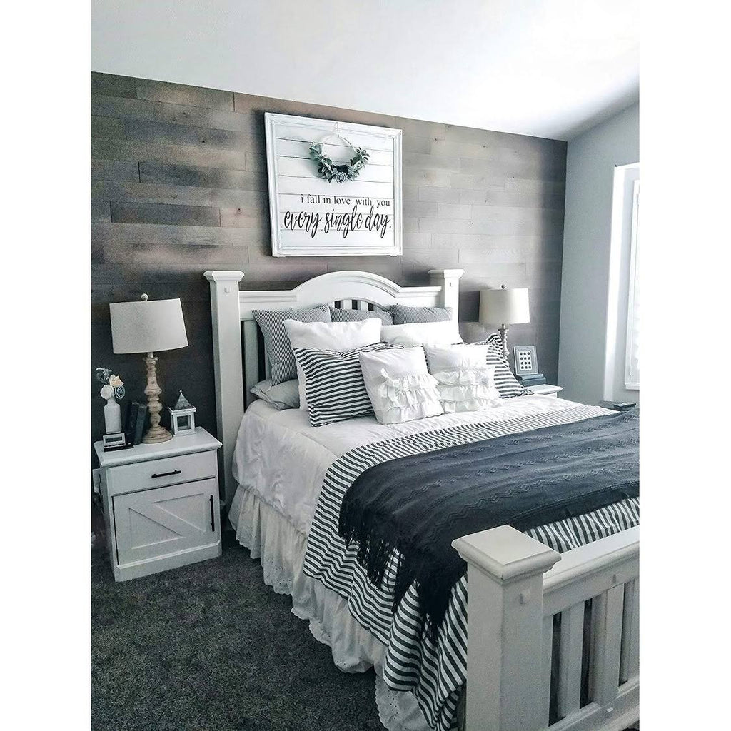 Oak Wooden Wall Planks, Peel and Stick, 3x22, 20 Sq. ft. P9045