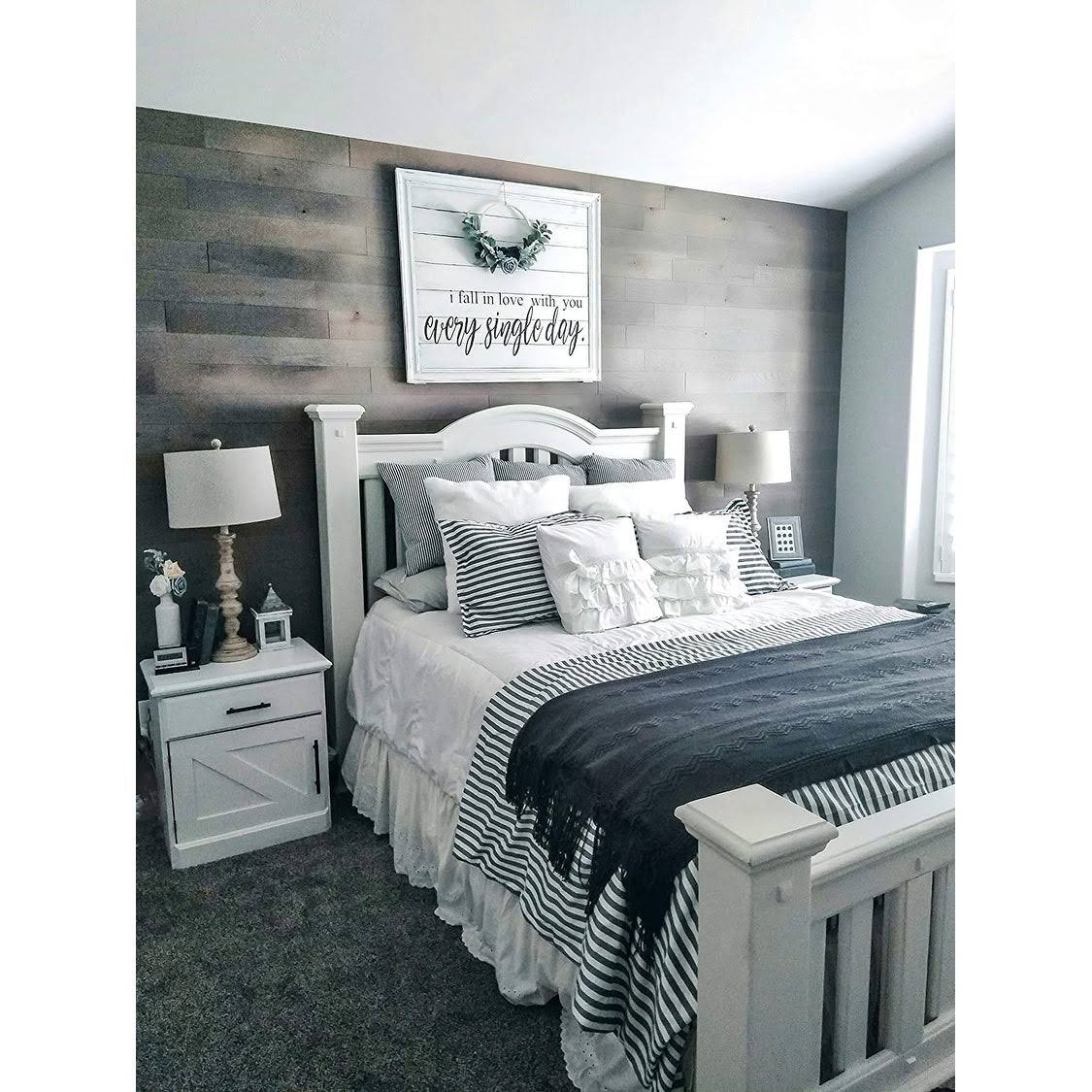 Oak Wooden Wall Planks, Peel and Stick, 3x22, 20 Sq. ft. P9045