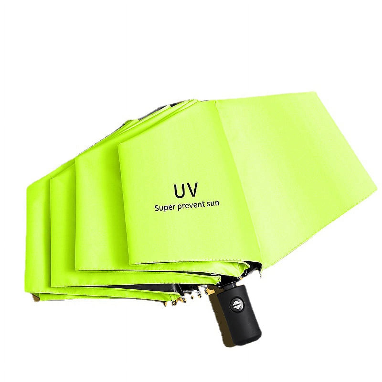 Windproof Travel Umbrella, Compact Automatic Folding Double Canopy Y56026