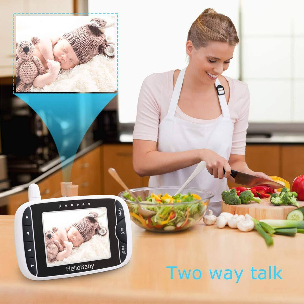 3.2" Color LCD Video Baby Monitor F5417