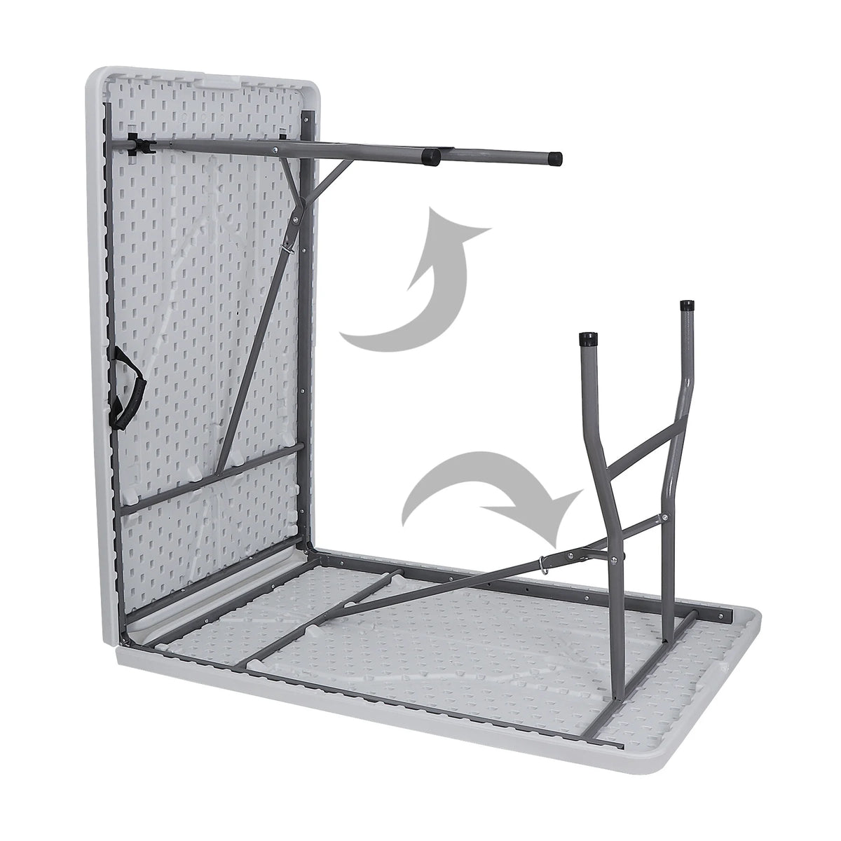 8 ft Plastic Folding Camping Table L977