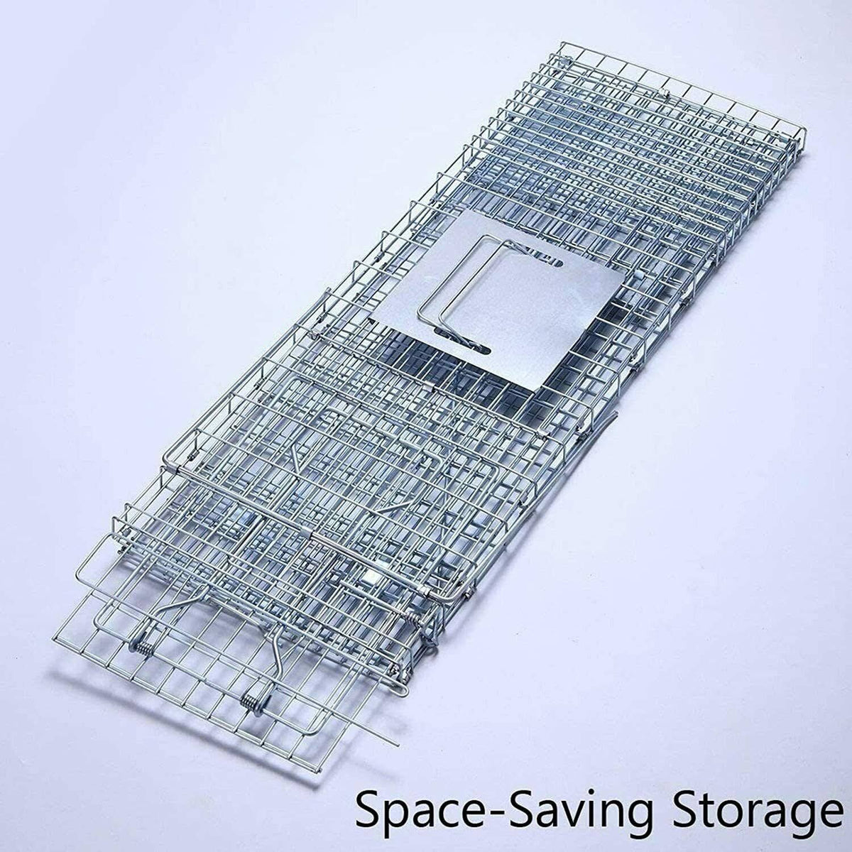 Large Collapsible Humane Live Animal Cage Trap Y190387