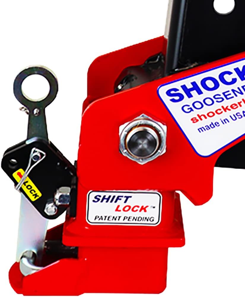 Round 4" Straight Pin 30K SL Gooseneck Air Hitch & Coupler N22589