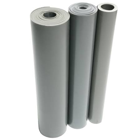 SBR Sheet 65A Gray 3/16 in x 36 in W x 48 in L Y842609