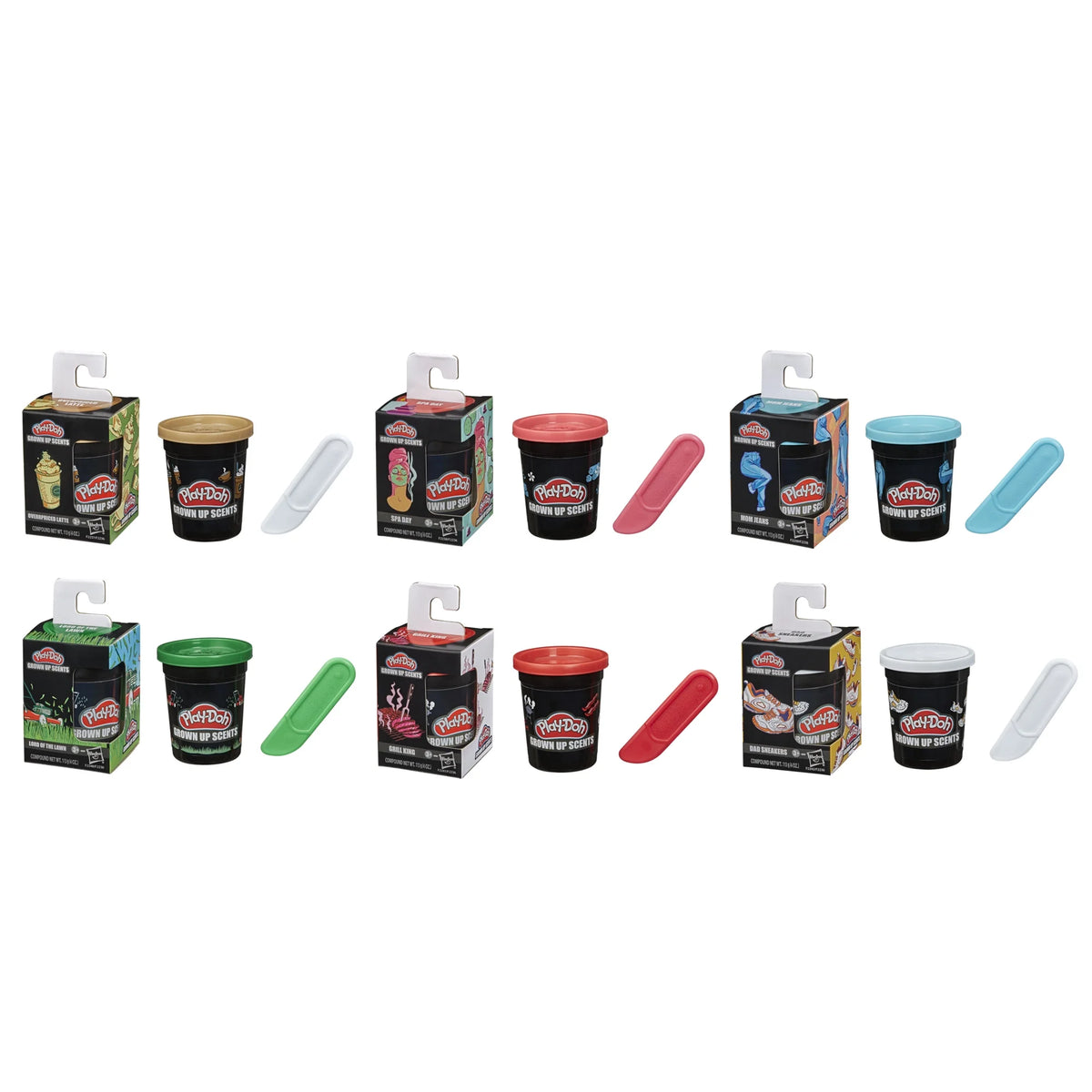 6 Colors Scented Compound Multipack Z6535